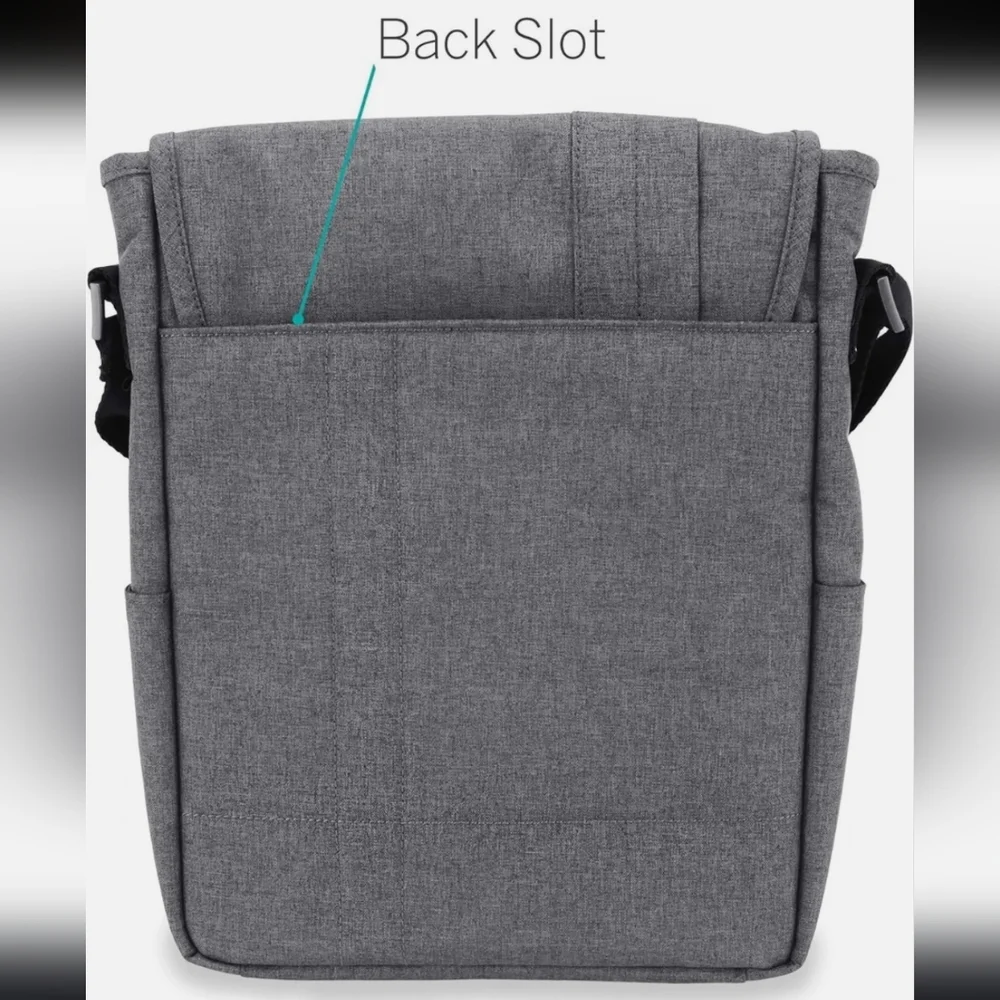 Casecrown Campus North Messenger Bag Charcoal Excellent Condition Unisex